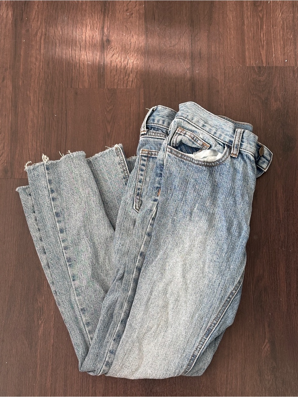 J. Galt Light Wash Denim Jeans - Light Blue